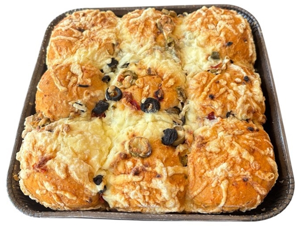 Focaccia OLIJF/PAPRIKA