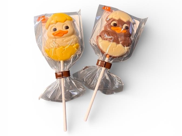 Chocolade lolly pasen